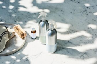 KINN Living eco-friendly refillable cleaning products. Photographed by Ollie Grove